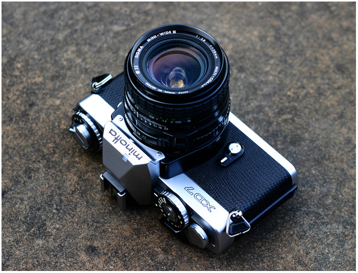 Minolta XD Black 35mm SLR + Winder #2121 【公式通販】